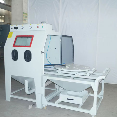 菏泽喷砂机里面的砂能不能洗?怎么洗?