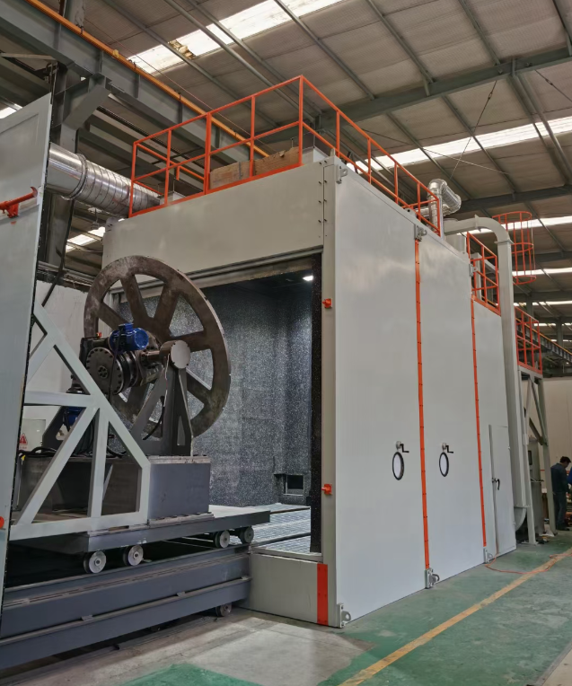 菏泽喷砂机环保改造 符合行业排放标准