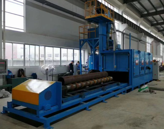 菏泽喷砂机在管道除锈中的现场施工应用
