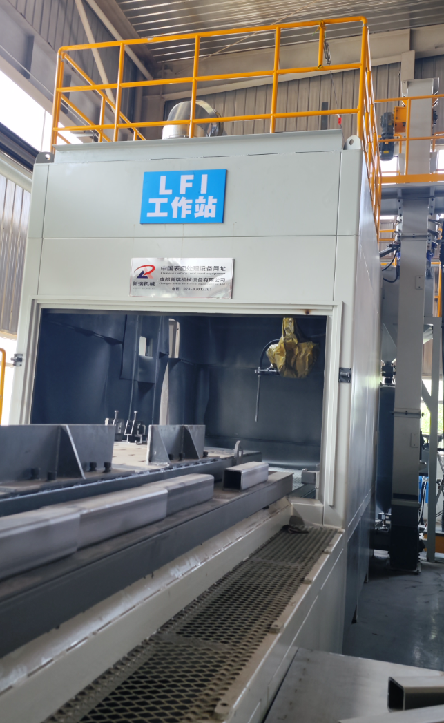 菏泽喷砂机自动化改造 提升生产线产能