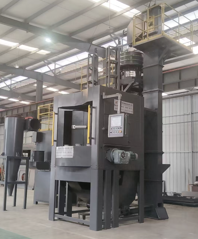 菏泽转盘式喷砂机 提升圆形工件处理效率