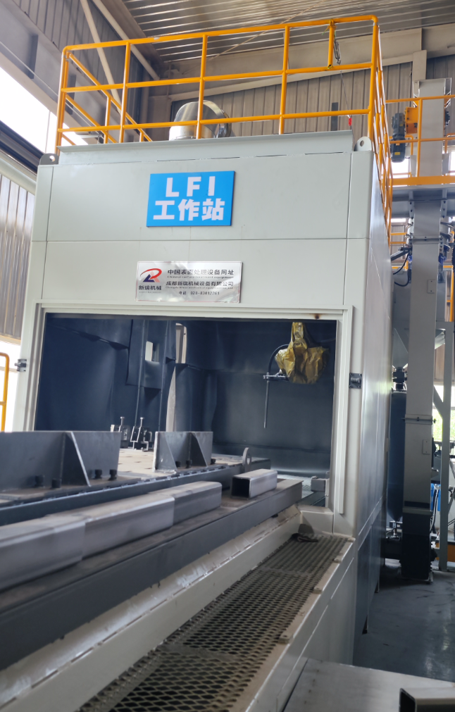 菏泽大口径喷砂机 适合大型工件处理